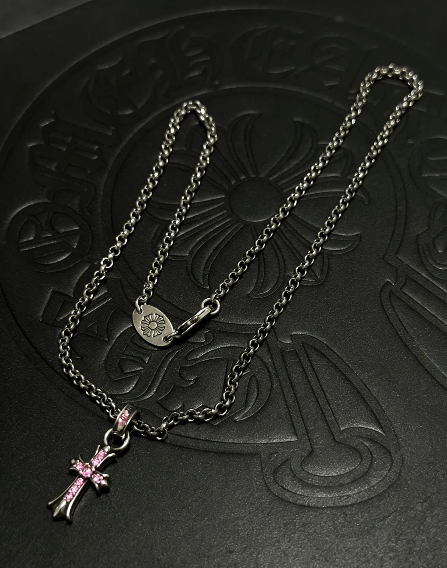 Chrome Hearts Bling Jewelry Cross Pendant Necklace Chrome Hearts Bling Jewelry Cross Pendant Necklace